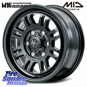 MANARAY NITRO POWER M16 ASSAULT zC[ 16C` 16 X 6.5J +38 6 139.7 zC[̂ 4{i 200nnCG[X