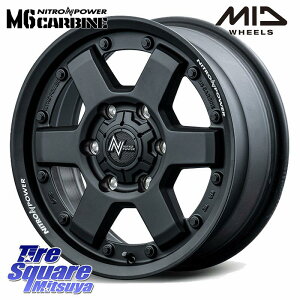 MANARAY NITRO POWER M6 CARBINE zC[ 15C` 15 X 6.0J +33 6 139.7 zC[̂ 4{i 200nnCG[X