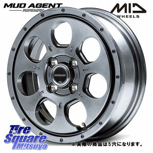 MANARAY MID ROADMAX MUD AGENT ホイール 16インチ◇参考画像 16 X 7.0J +40 5穴 114.3 ホイールのみ 4本価格 C-HR 90系ノア ヴォクシー 30系ヴェルファイア 50系エスティマ 10系カローラクロス プリウスアルフ