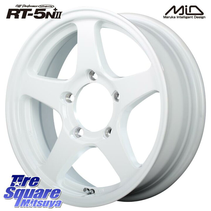 楽天市場】MANARAY オフパフォーマー OFF PERFORMER RT-5N+2 WH 16 X 