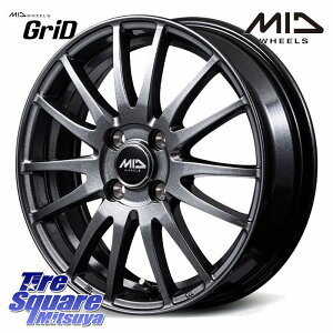 MANARAY MID GriD �O���b�h �z�C�[�� 15�C���` 15 X 4.5J(J) +45 4�� 100 �z�C�[���̂� 4�{���i MAD7S�\���I/MBD7S�f���JD2