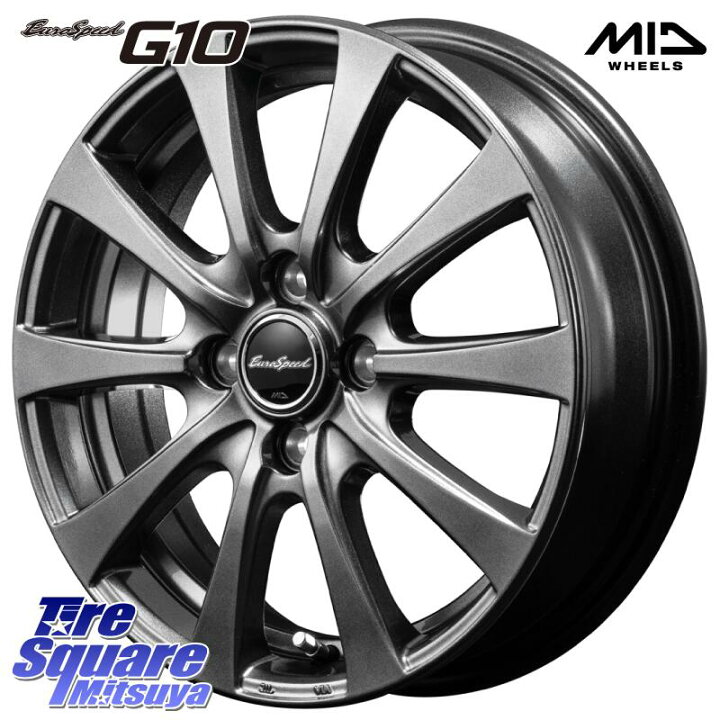 楽天市場】MANARAY MID EuroSpeed G10 ホイール 16インチ 16 X 6.0J + 