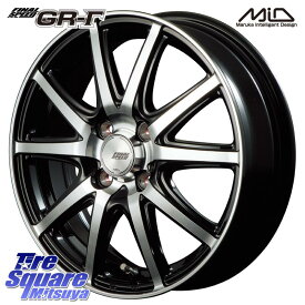 サクシード ノート フィット MANARAY MID FINAL SPEED GR ガンマ ホイール 14 X 5.5J +38 4穴 100 グッドイヤー EfficientGrip Performance エフィシェントグリップ パフォーマンス XL 正規品 新車装着 サマータイヤ 175/65R14