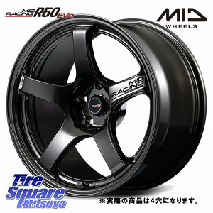 MANARAY MID RACING R50 EVO �z�C�[�� 17�C���`���Q�l�摜(���i����7���ȍ~) 17 X 7.5J(ND5RC Brembo) +45 4�� 100 �z�C�[���̂� 4�{���i ���[�h�X�^�[ �I�v�V�����u�����{�L�����p�[�Ή�(990S�A����Ԋ܂�)