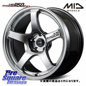 MANARAY MID RACING R50 EVO �z�C�[�� 17�C���`���Q�l�摜(���i����7���ȍ~) 17 X 7.5J(ND5RC Brembo) +45 4�� 100 �z�C�[���̂� 4�{���i ���[�h�X�^�[ �I�v�V�����u�����{�L�����p�[�Ή�(990S�A����Ԋ܂�)