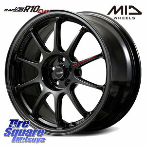 MANARAY �y���i����5����-6����{�\��zMID RACING R10 EVO �z�C�[�� 17�C���` ���[�V���O 17 X 7.5J +48 5�� 114.3 �z�C�[���̂� 1�{���i C-HR 50�n�G�X�e�B�} �����X�N���X T32�G�N�X�g���C�� E52�G���O�����h