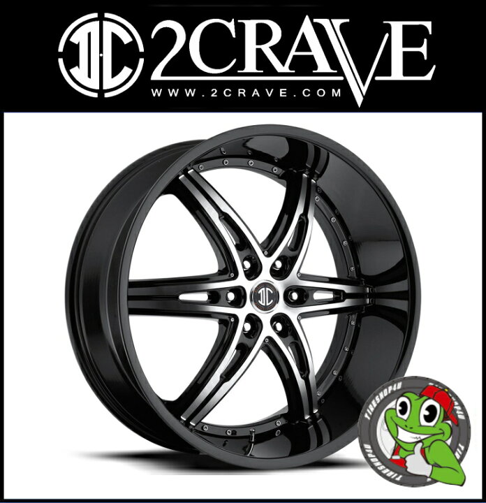 2CRAVE アルミホイール 22インチ タイヤ付き