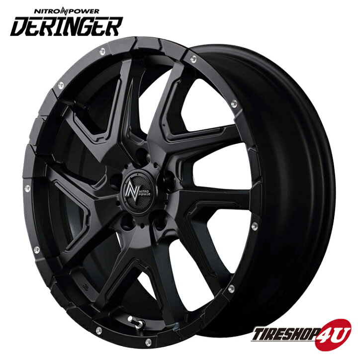 楽天市場】【取付対象】 NITRO POWER DERINGER 17×7.0J 5/114.3 42 