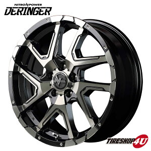 yőP25{zNITRO POWER DERINGER 16x7J 5/114.3 +40 ubN^bN|bV/ubNNA/tWsAXhh}J iCgp[ fW[ViA~zC[1{i [4{w