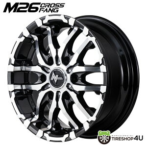 yőP25{z NITRO POWER M26 CROSSFANG 15x6J 6/139.7 +45 ubN^bN^~[JbgiCgp[ M26 NXt@OMID Wheels }JViA~zC[1{i [4{wő]