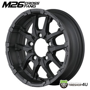 NITRO POWER M26 CROSSFANG 16x5.5J 5/139.7 +20 uXgubNiCgp[ M26 NXt@OMID Wheels }JViA~zC[1{i [4{wő]