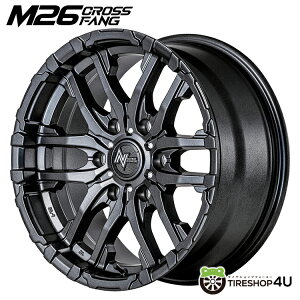 yőP25{z NITRO POWER M26 CROSSFANG 17x8J 6/139.7 +20 oubN^hhiCgp[ M26 NXt@OMID Wheels }JViA~zC[1{i [4{wő]