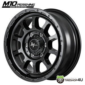 y11/15 őP100obNzNITRO POWER M10 PERSHING BARREL BLACK EDITION 17x8J 6/139.7 +20 oubNiCgp[ M10 p[VO oubNGfBVMID Wheels }JViA~zC[1{