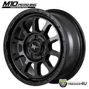 y11/15 őP100obNzNITRO POWER M10 PERSHING BARREL BLACK EDITION 16x7J 5/114.3 +40 oubNiCgp[ M10 p[VO oubNGfBVMID Wheels }JViA~zC[1{