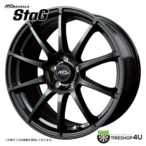 MID wheels StaG 15x6.0J 5/114.3 +45 HUBF73 XgOK^ }J ViC_[ X^bO SCHNEIDER STAG Zi I[X GXeB} yECOzC[ 6.1kg/{15C` ViA~zC[Pi1{