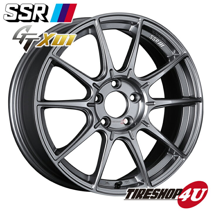 楽天市場】18インチ TANABE SSR GTX01 18x8.5J 5/114.3 +44 HUB73Φ 