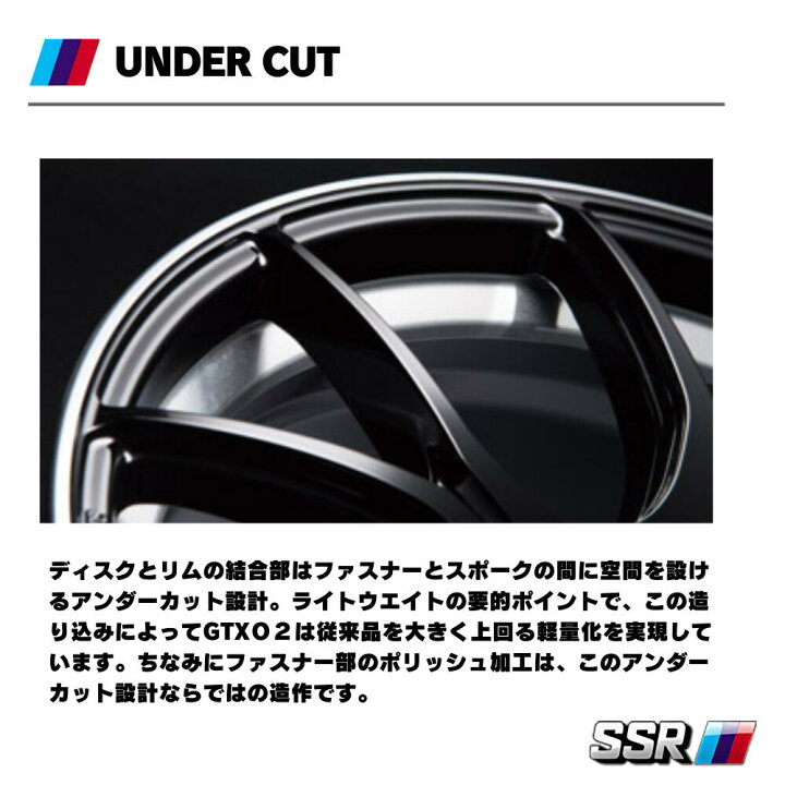 楽天市場】【最大P49倍】16インチ TANABE SSR GTX02 16x6.5J 4/100 + 