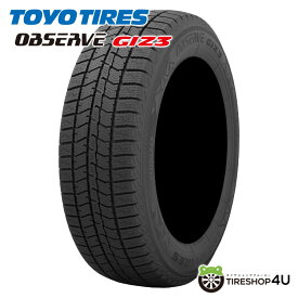 【最大P11倍】〜2025年製 送料無料 新品 TOYO OBSERVE GIZ3 235/55R19 101Qトーヨー オブザーブ ギズスリー スタッドレス ラジアルタイヤ 単品 1本価格 GIZ2 後継モデル 国産 235/55-19 19インチ