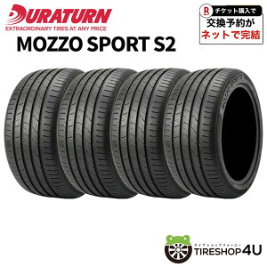 �`2026�N�� 4�{�Z�b�g �������� �V�iDURATURN MOZZO SPORT S2 255/40R18 99W XL �f�����^�[�� ���b�c�H �X�|�[�c S2 �T�}�[�^�C�� ���W�A���^�C�� �P�i 4�{���i ���] ���b�] 255/40-18