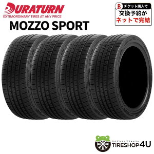 �`2026�N�� 4�{�Z�b�g �������� �V�i DURATURN MOZZO SPORT 255/55R18 109W XL �f�����^�[�� ���b�c�H �X�|�[�c �T�}�[�^�C�� ���W�A���^�C�� 4�{���i 255/55-18 ���] ���b�] 18�C���`