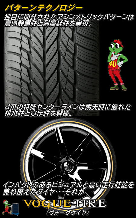 楽天市場】2021年製 送料無料 新品 タイヤ VOGUE Custom Built Radial 
