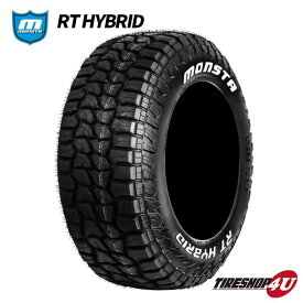 【取付対象】 6月中旬入荷予定 4本セット 新品 タイヤ MONSTA RT HYBRID 285/75R16 121/118Q LT RWL ホワイトレター Rugged Terrain Hybrid モンスタ アールティ ハイブリッド オフロード ラジアルタイヤ サマータイヤ 単品 4本価格 285/75-16