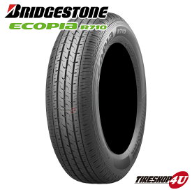 【取付対象】 送料無料 新品 BRIDGESTONE ECOPIA R710 175/80R14 94/93N 単品 1本価格 サマータイヤ ブリヂストン ブリジストン BS エコピア エコ 低燃費 175/80-14R680後継品