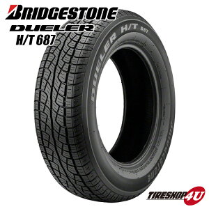 �y�����w��P10�{�z �c��3�{ 2022�N�� �������� �V�i BRIDGESTONE DUELER H/T 687 225/65R17 101H �u���a�X�g�� �f���[���[ HT �^�C��1�{���i 225/65-17 17�C���`