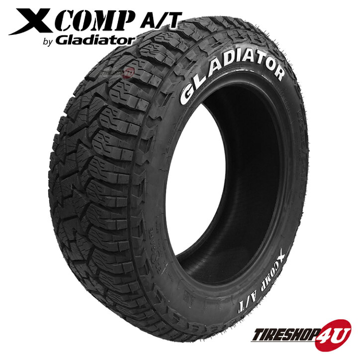 楽天市場】【最大P20倍】送料無料 GLADIATOR X COMP A/T 285/55R20  