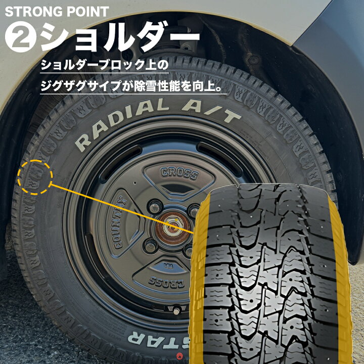 楽天市場】〜2026年製 送料無料 新品 MUDSTAR RADIAL A/T 215/65R16 