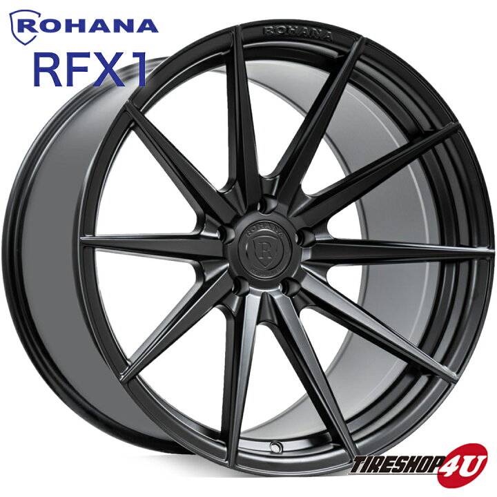 楽天市場】【最大P10倍】 【取付対象】 ROHANA RFX1 20×8.5J 5/114.3 +  