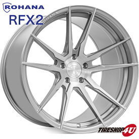 【最大2,000円OFF】ROHANA RFX2 22×9.0J 5/130 +42 ブラッシュドチタニウム 新品 ロハナ 正規品 22インチ 22x9j フローフォーミング アルミホイール 1本価格 単品 メルセデスベンツ ポルシェ など