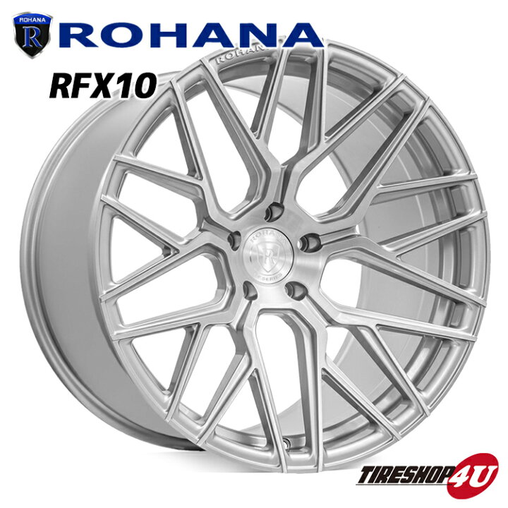 楽天市場】【複数購入最大P15倍】ROHANA RFX10 21×11.5J 5/112 +30 