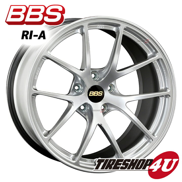 楽天市場】【エントリーでP5倍】 ホイール単品 BBS RI-A RI-A005 18 