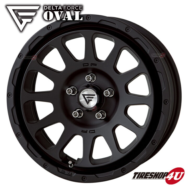 楽天市場】【取付対象】 デリカD5 など DELTA FORCE OVAL 16x7J 5 