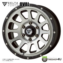 楽天市場】delta force oval 17 8.0j（車用品｜車用品・バイク用品）の通販