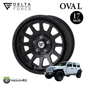 4{Zbg f^tH[X I[o 17X8.0J 5/127 +40 CB 71.6 }bgubN DELTA FORCE OVAL MAT BLACK zC[ Pi 4{i  MONOBLOCK 17×8.0J +40 5-127 / hub71.6 MB 8J JEEP WRANGLER p݌v W[v 