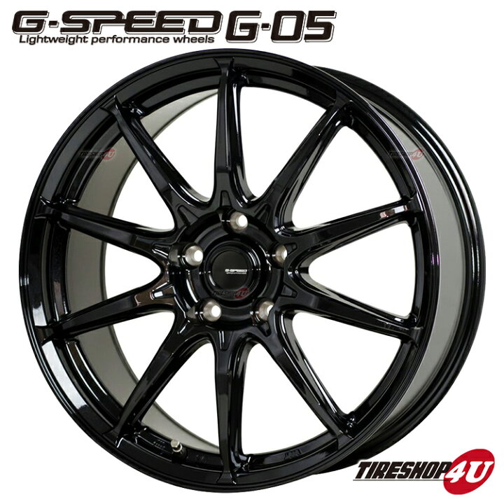 楽天市場】【取付対象】 G-SPEED G-05 17×7.0J 5/114.3 INSET選択 