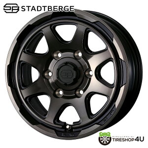 WEDS STADTBERGE 15x6.0J 6/139.7 +33 ubN|bVuYNA EFbY X^bgxN Vi zC[Pi 1{i 15C` 200n nCG[X