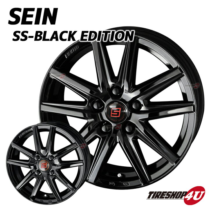 楽天市場】KYOHO SEIN SS 17×7.0 5/114.3 +38 ブラックエディション 