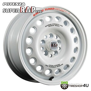 15�C���` BRIDESTONE POTENZA SUPER R�EA�EP evo. 15x6.5J 5/100 +35 RPW ���[�V���O�p�[���z���C�g �V�i �A���~�z�C�[�� 1�{���i [4�{�ő�������] �u���a�X�g�� �|�e���U �X�[�p�[���b�v RAP �y�� ���� �z�C�[