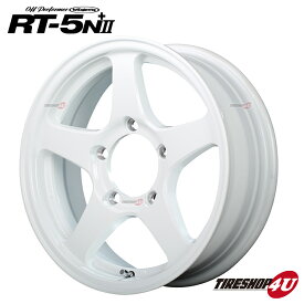 【最大P49倍】数量限定販売 送料無料 OFF PERFORMER RT-5N+2 16X5.5J 5/139.7 +22 ダークガンメタ2 or ナチュラルホワイト2 カラー選択 ジムニー Jimny JB23W JB64W オフパフォーマー RT5N+2 ホイール1本価格