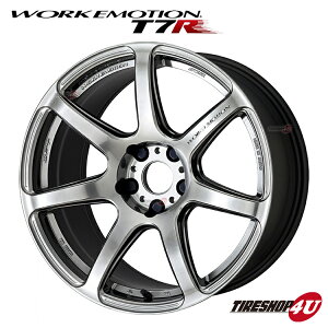 yő2,000~OFFz Vi A~zC[ 1{i 18C` 8.5j WORK EMOTION T7R 1piece 18×8.5J 5/100 +45 GTS O~bgVo[ [N G[V eB[ZuA[ 1s[X WFT y t[