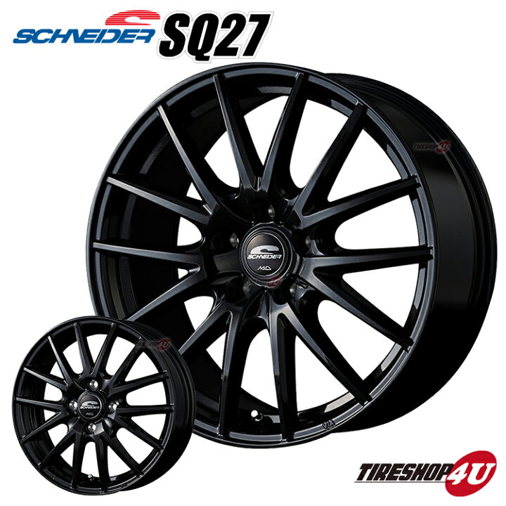 楽天市場】【エントリーP5倍】16インチ SCHNEIDER SQ27 16×6.5 5/114.3 