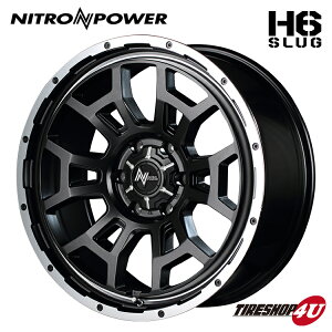 y11/15 őP100obNz20C` NITRO POWER H6 SLUG 20x8.5 6/139.7 +20 Z~OXK^/tWDC/@[|bViCgp[ XbO ViA~zC[1{iMID Wheels }J 4