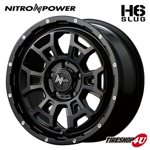 y11/15 őP100obNz17C` NITRO POWER H6 SLUG 17x6.5 4/100 +45 Z~OXubN/}VjOiCgp[ XbO ViA~zC[1{iMID Wheels }J 4{wő