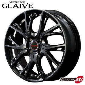 �y�ő�P25�{�z14�C���` VERTEC ONE GLAIVE 14x4.5 4/100 +45 �_�C�������h�u���b�N/�����G�b�W&�A���_�[�J�b�gDC�V�i�A���~�z�C�[��1�{���i4�{�w���ő�������