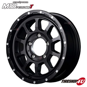y11/15 őP100obNz16C` NITRO POWER M10 PERSHING 16x6.0 5/139.7 -5 Z~OXubN/}VjO iCgp[ p[VO ViA~zC[1{iMID Wheels }J 4{wő