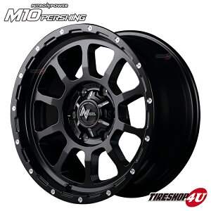 17C` NITRO POWER M10 PERSHING 17x8.0 6/139.7 +20 Z~OXubN/}VjO iCgp[ p[VO ViA~zC[1{iMID Wheels }J 4{wő