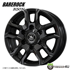 4{wő JP BAREROCK BISON 18×8.0J 6/139.7 +55T ObV[ubN Vi A~zC[1{i s xAbN oC\ 18x8J 6/139 t[tH[~O@ JWL-T hN[U